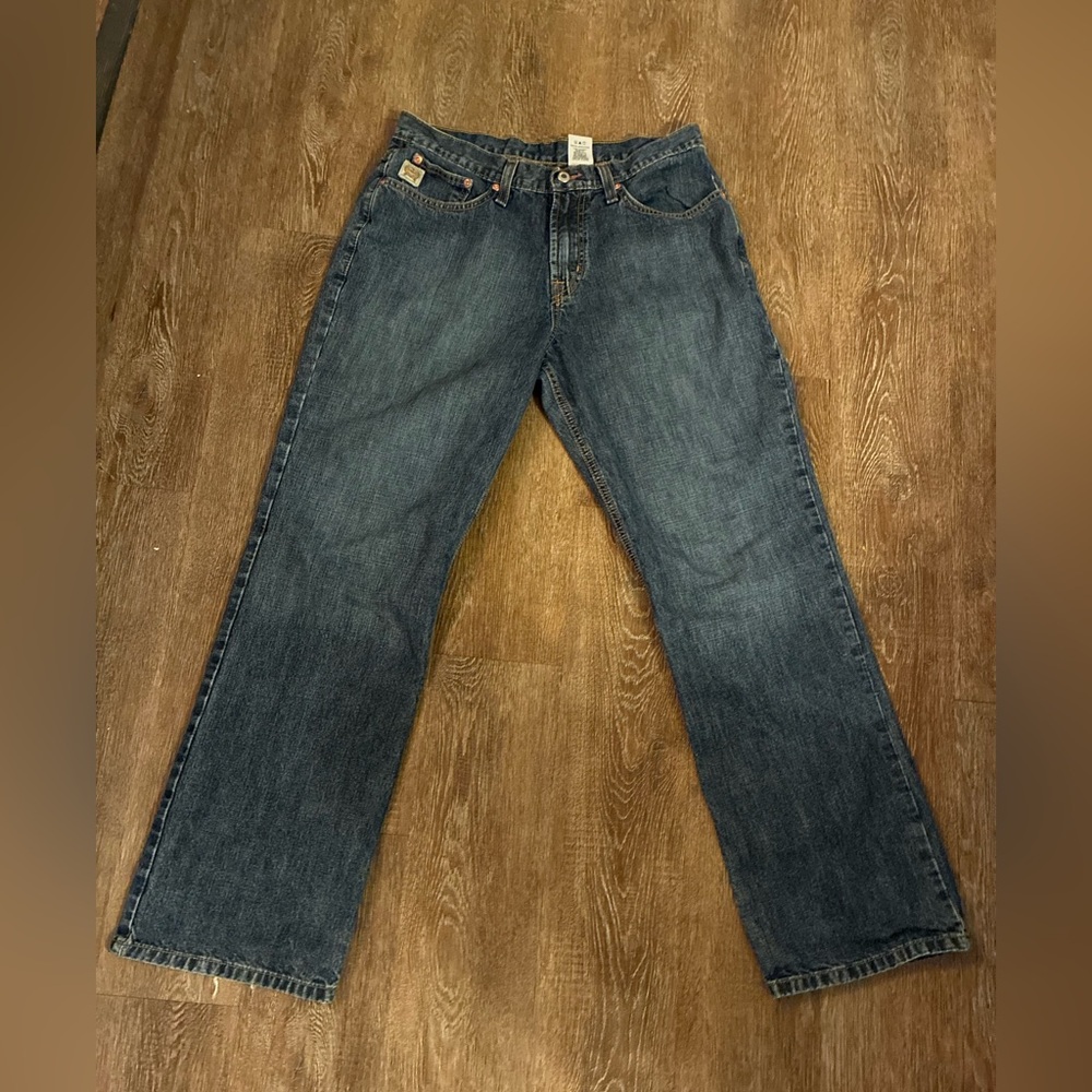Cinch Mens Jeans 33x32 Western Denim Straight Leg Cowboy Ranch Work Jeans